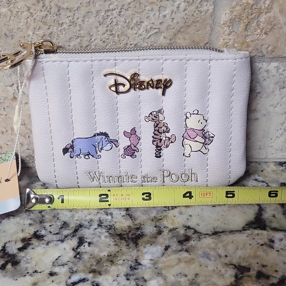 Winnie The Pooh Bag Wallet  Zip Pounch Bundle